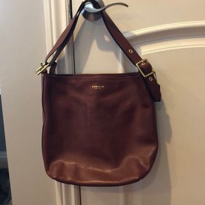 Authentic Brown Coach Tote